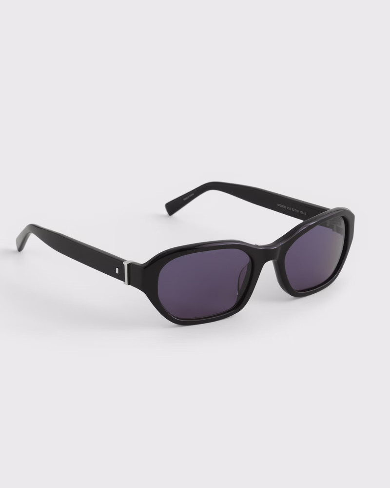 Women's Angled Rectangular Sunglasses | Women's Accessories | Abercrombie.com | Abercrombie & Fitch (US)