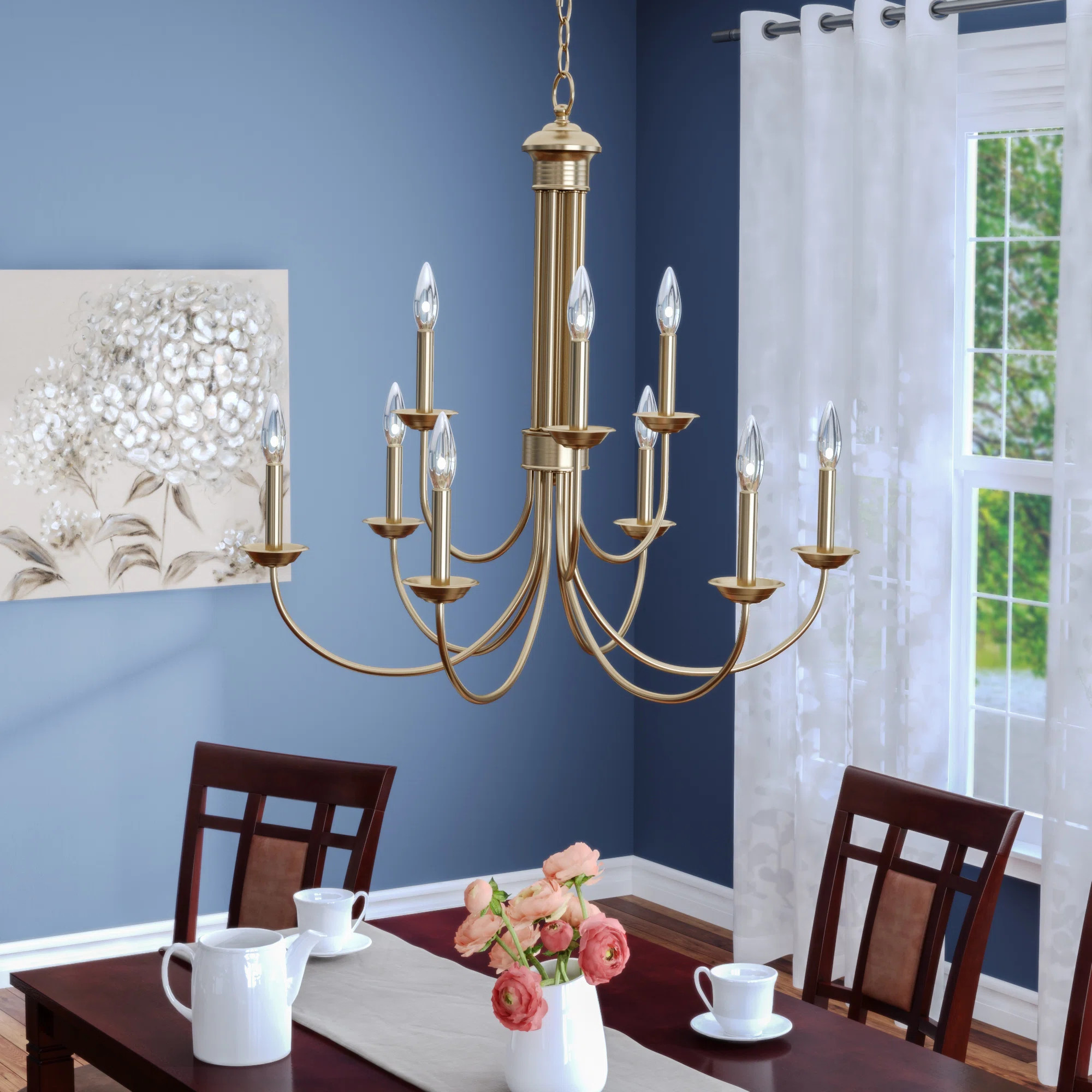 Arunvir 9 - Light Dimmable Chandelier | Wayfair North America