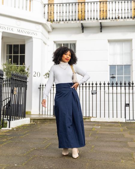 The perfect maxi-skirt outfit for petites. 

Petite fashion, petite style, winter outfit, transitional outfit 

#LTKeurope #LTKstyletip #LTKSeasonal