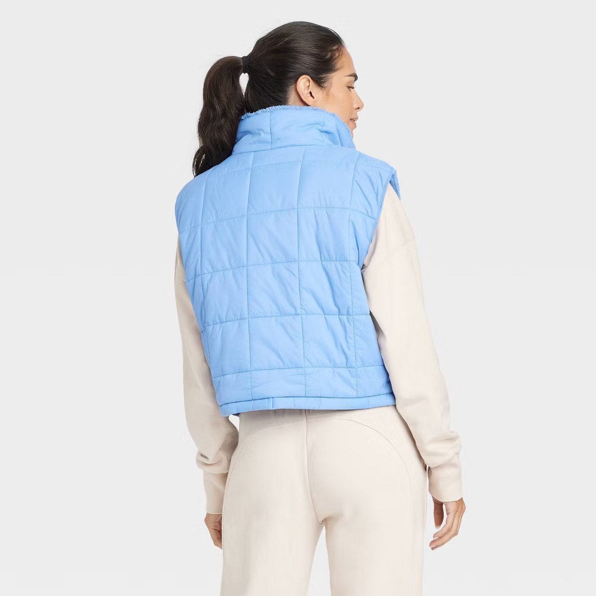 Women's High Pile and Quilted Vest - JoyLab™ | Target