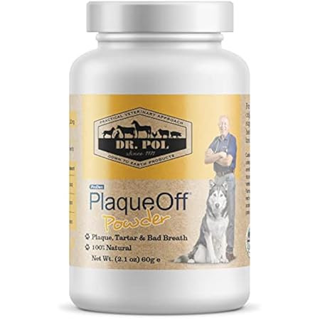 ProDen PlaqueOff Powder – Supports Normal, Healthy Teeth, Gums, and Breath Odor in Pets – 60 g | Amazon (US)