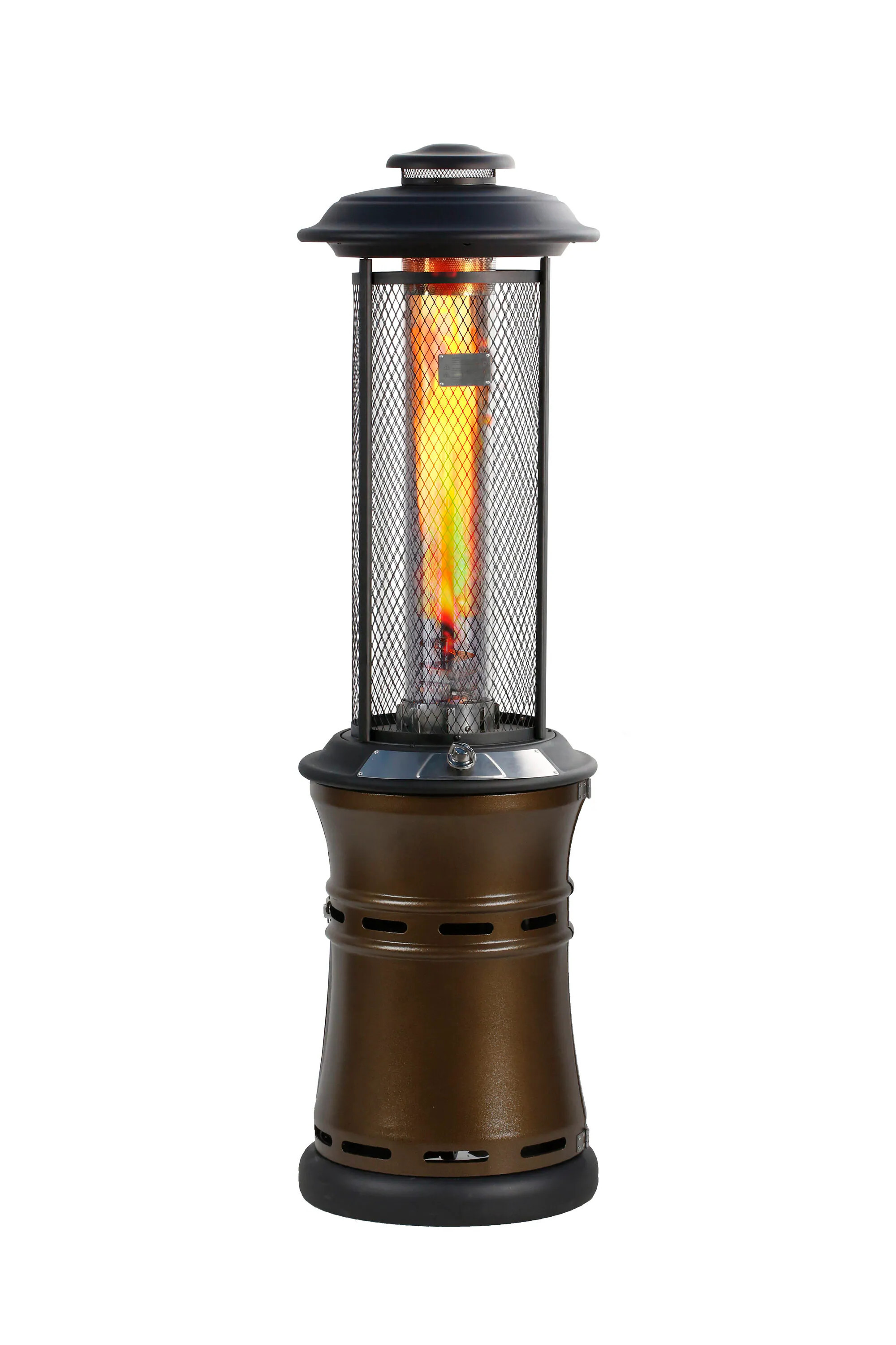 HEATMAXX 32000 -BTU Bronze Steel Floorstanding Liquid propane Patio Heater | SRPH68 | Lowe's