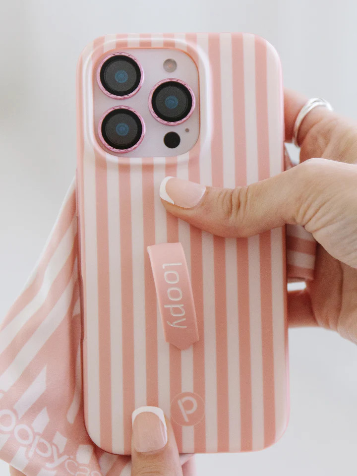 Terracotta Stripes | Loopy Cases
