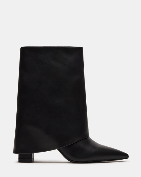 FALLON BLACK LEATHER | Steve Madden (US)