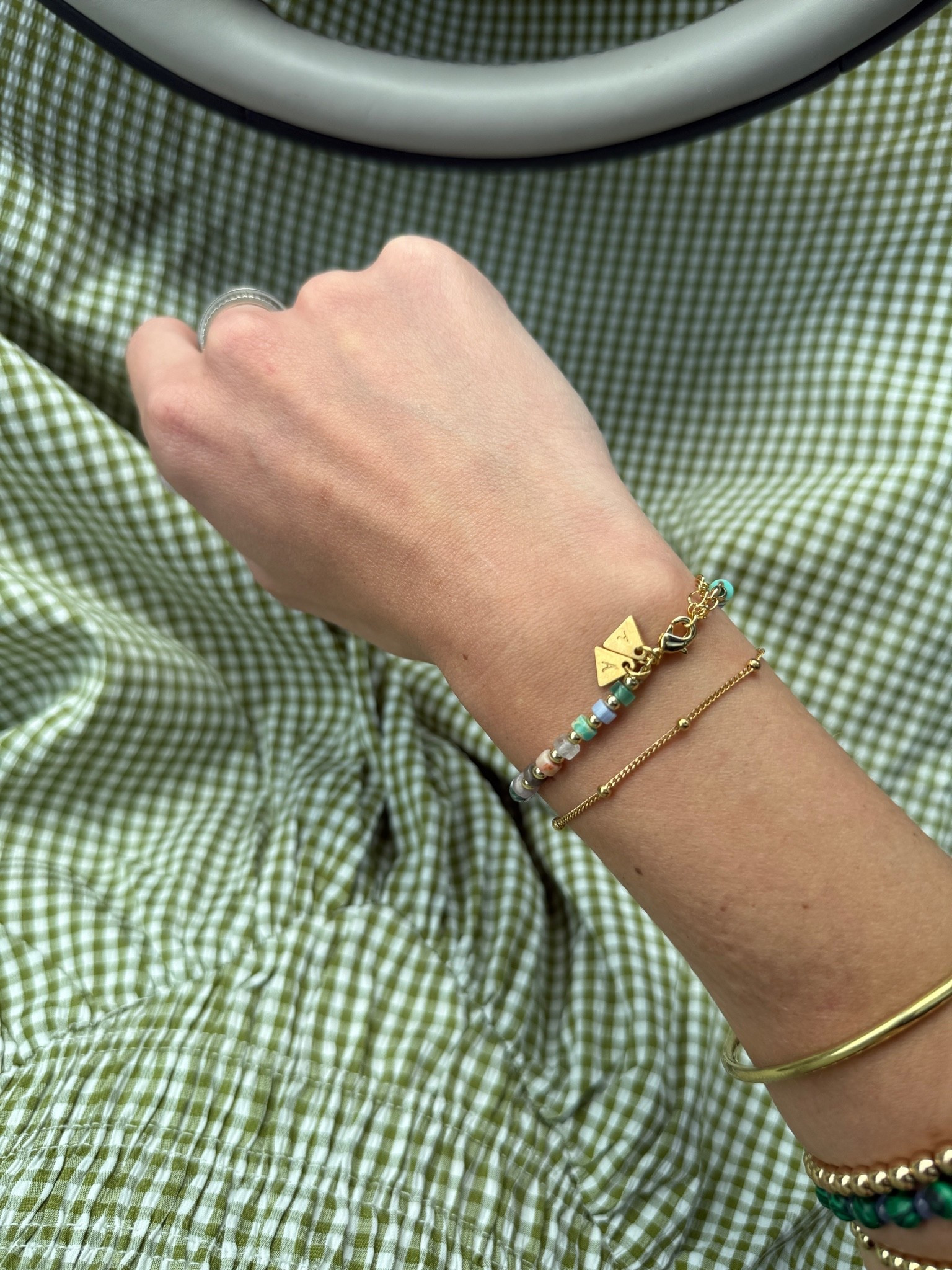 Initial bracelet // personalized jewelry // mom gift // gifts for her

#LTKootd #LTKmomlife #LTKgrwm