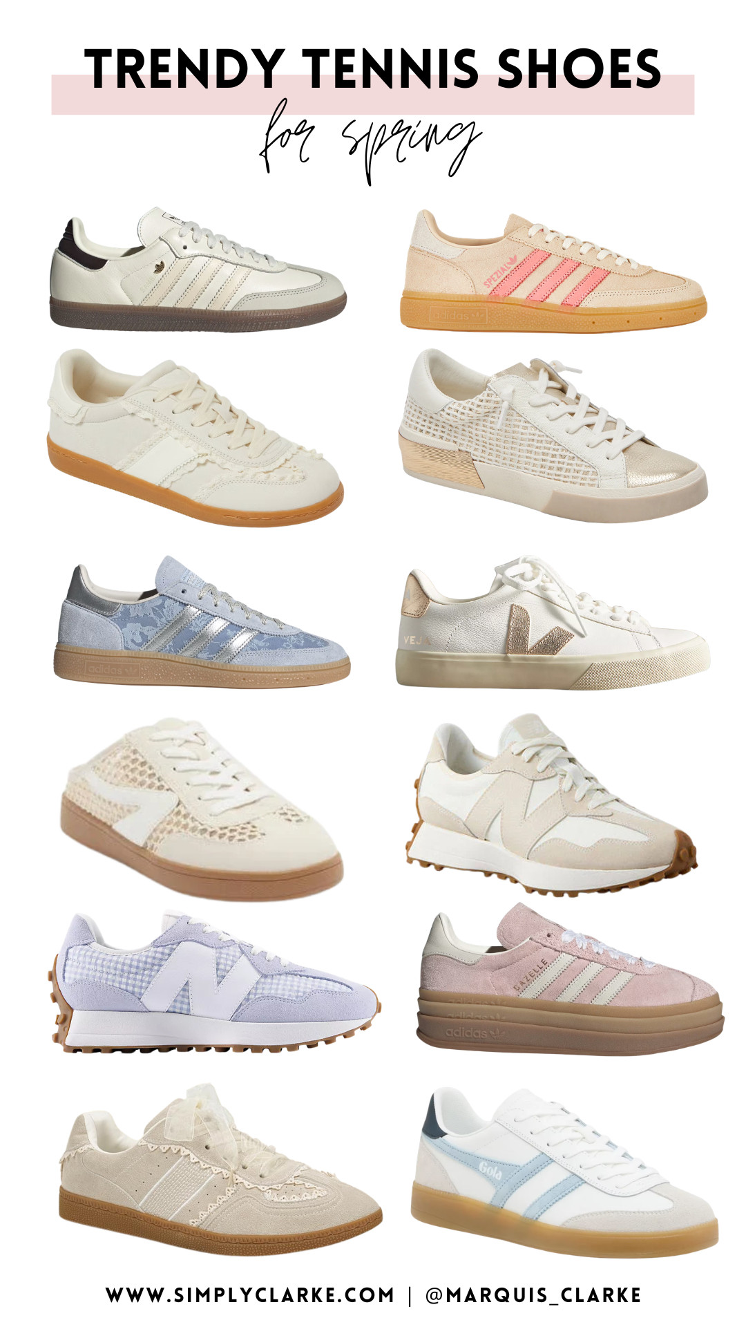 Spring sneakers! Fresh whites, soft pastels & the cutest everyday pairs — these are the sneakers you’ll live in all season!  

 #LTKootd #LTKmomlife #LTKSeasonal