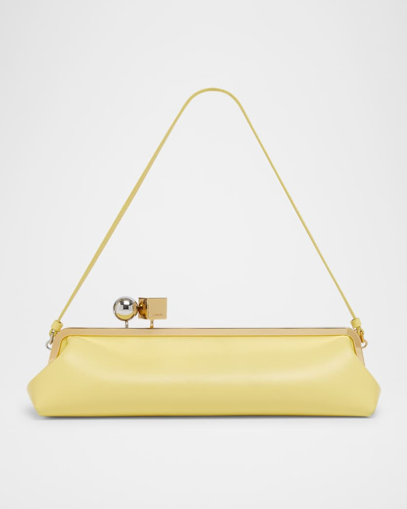 La Pochette Salon Leather Shoulder Bag | Neiman Marcus