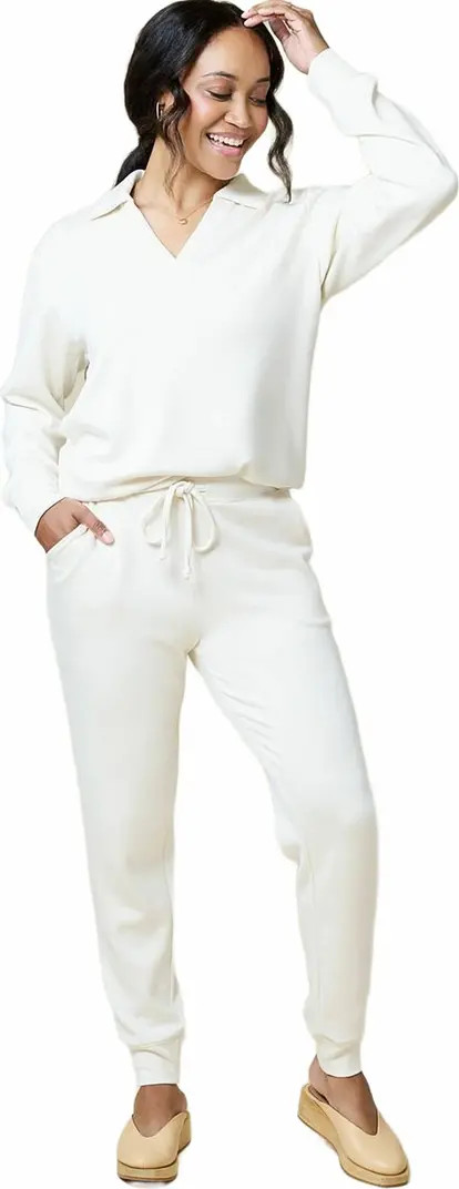 Athleisure DreamTech Johnny Collar Jogger Set | Nordstrom