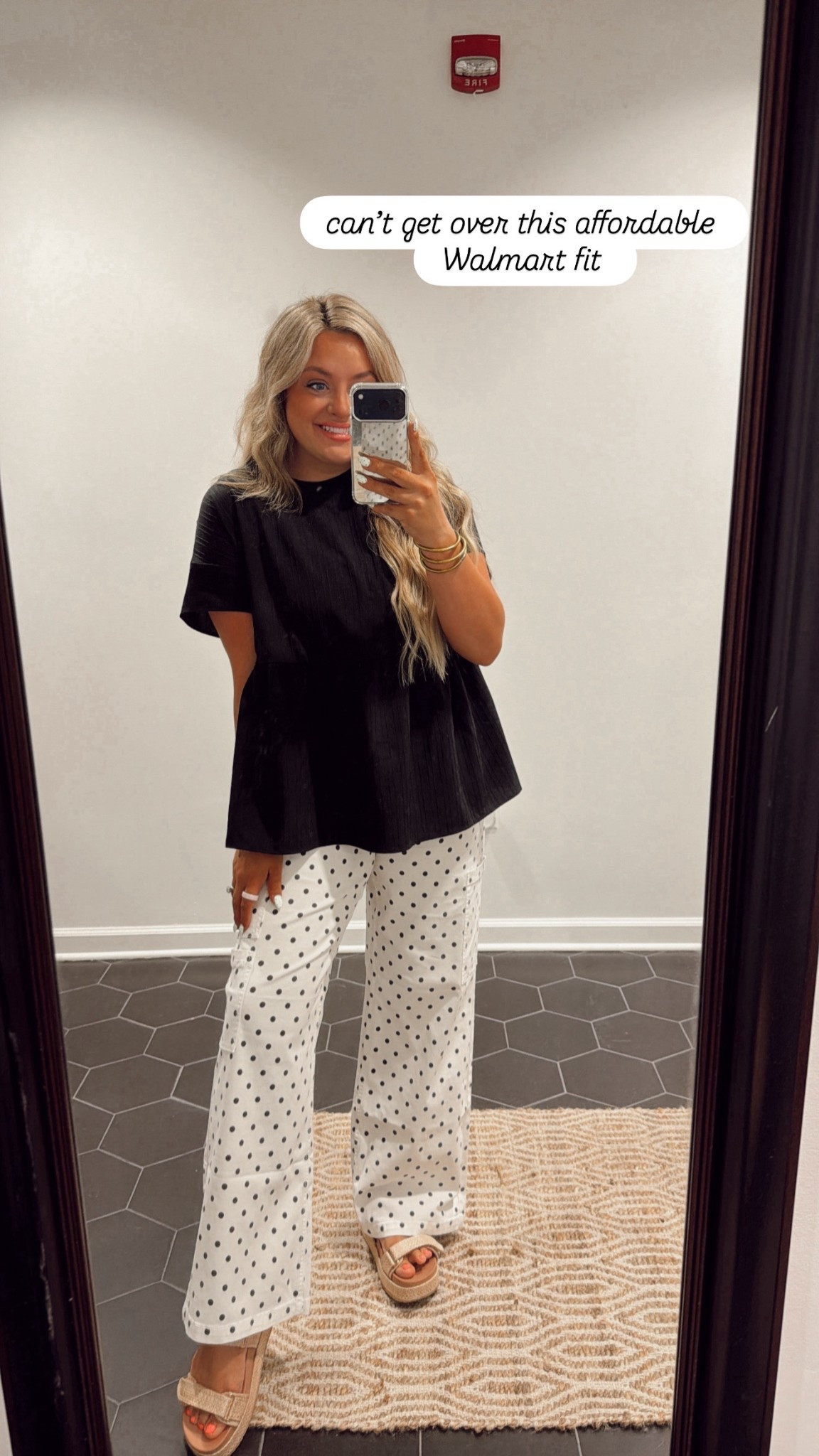 Walmart affordable spring fit! So cutie & obsessed with polka dot rn

#LTKgrwm #LTKvlog #LTKmomlife