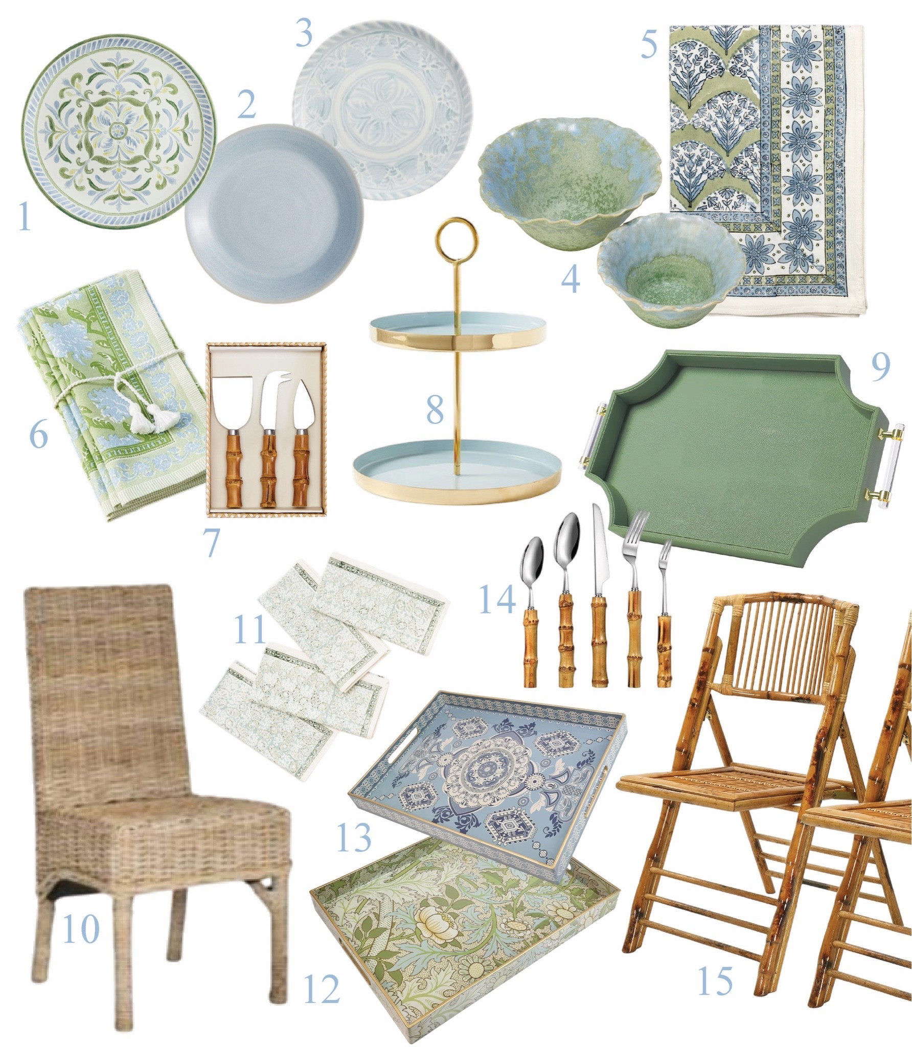 One of our favorite parts of creating collections is how often inspiration sneaks its way into everyday life — a striped umbrella outside a little coastal restaurant, a woven bag tossed over a chair at the pool, blue hydrangeas on a kitchen counter, a dress you immediately pack for vacation, or something sitting in our online shopping cart at midnight because we simply cannot stop thinking about it. Garden Gate, Blue Heron, Coastal Palms, and Ocean Waves were all born from those kinds of moments, so we rounded up some of the home, fashion, entertaining, and lifestyle pieces currently inspiring us for summer and living right alongside these collections in our own homes.

#LTKSeasonal #LTKHome