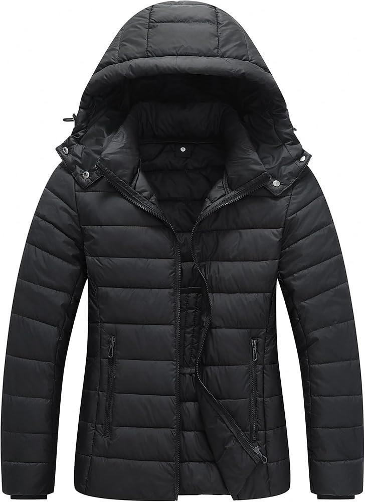 Women's Winter Coat Lightweight Waterproof Puffer Jacket - Quilted Short Down Coat for Women, War... | Amazon (US)
