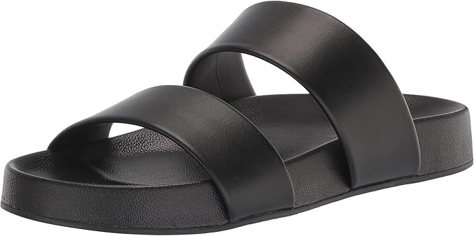 Amazon Essentials Women's Two Band Slide Sandal | Amazon (US)