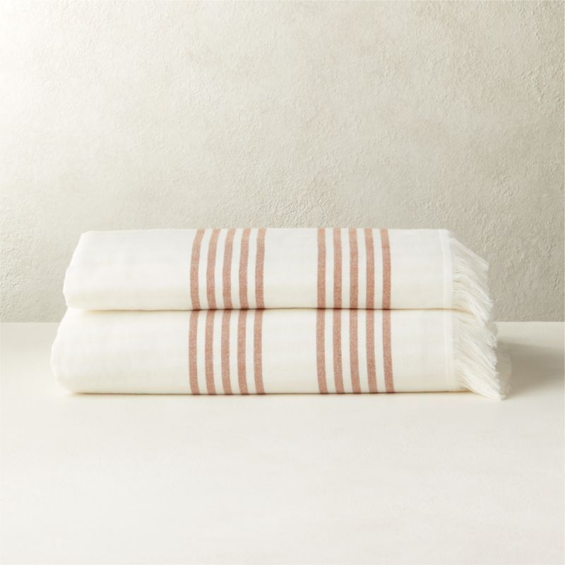 Kaylee Copper Bath Towels | CB2 | CB2