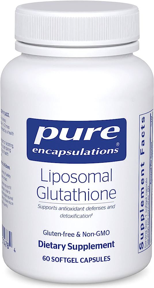 Pure Encapsulations Liposomal Glutathione | Supplement for Immune Support, Liver, Antioxidants, D... | Amazon (US)