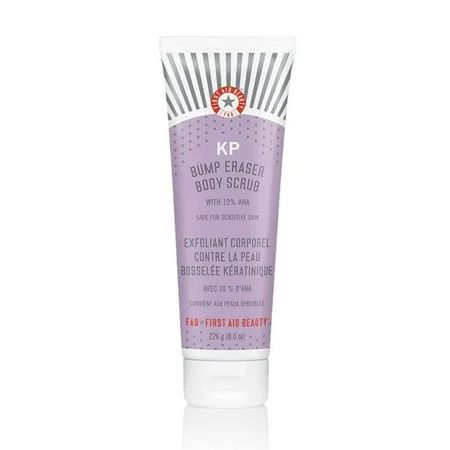 First Aid Beauty KP Bump Eraser Body Scrub with 10% AHA: Vegan Body Scrub to Decongestant Pores and  | Walmart (US)