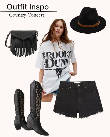 Cute oversized t-shirt that makes a cute outfit for line dancing or a country concert #countryconcert #concertstyle #stagecoach 

#LTKFestival #LTKSeasonal #LTKfindsunder50