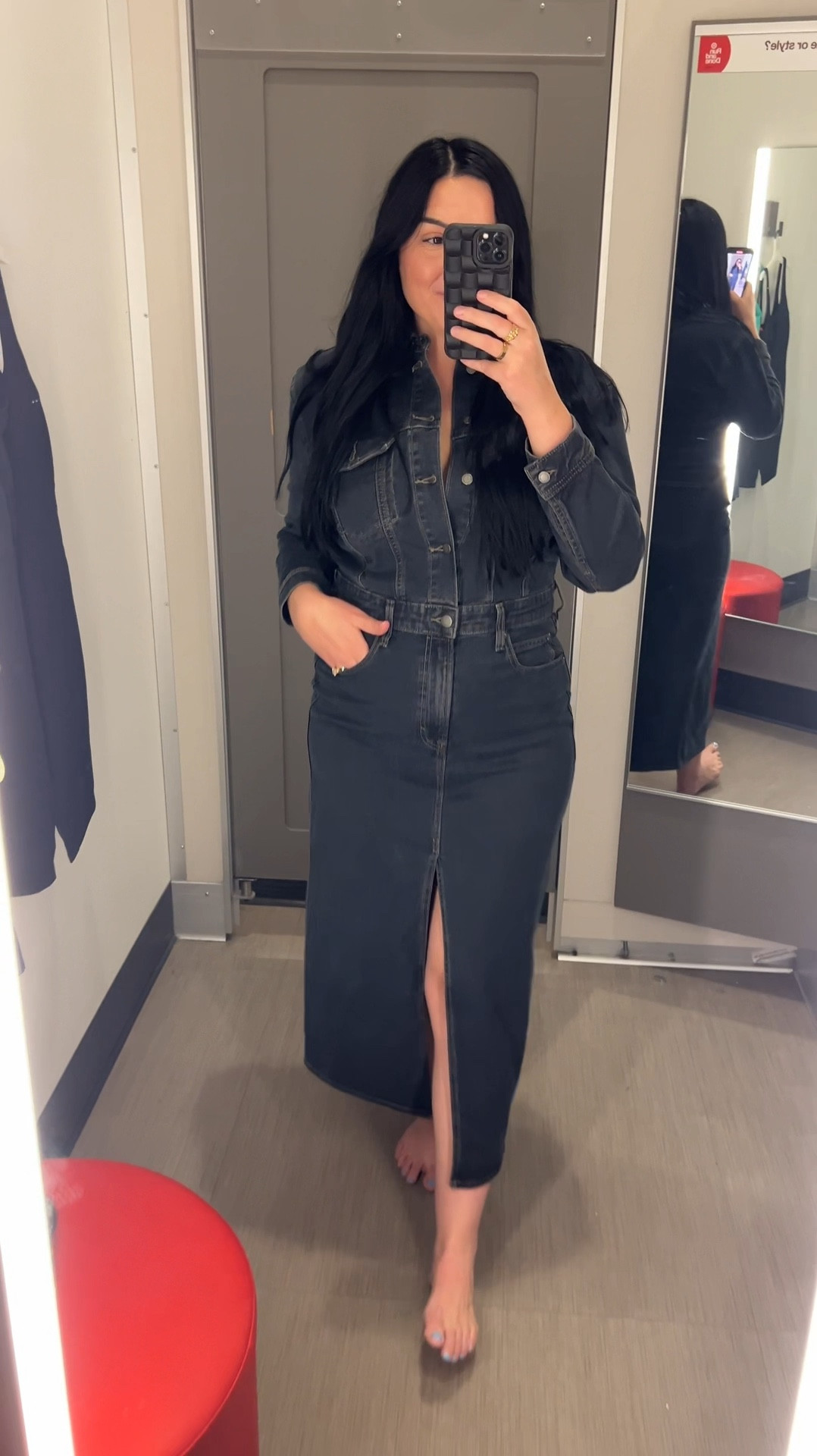 target midsize try-on! 🎯✨

So many amazing finds that are on sale & of course I had to snag a few things for Fall too! 

Pinstripe dress: Large
Cargo Pants: Large 
Green Top: Large 
Black Athletic Dress: Large
Tan Linen Vest: XL (too big 👎🏼)
Black Dress: Large
Pinstripe Vest: Large
Denim Dress: 12 
White Vest: XL (too big 👎🏼)
Leopard Tee: Large 

For reference, I am 5’9” with DD boobs :)

Dress

#LTKFindsUnder50 #LTKFallSale #LTKMidsize