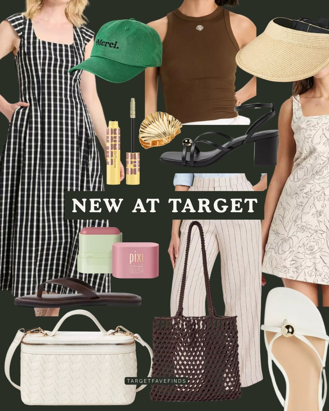 Target Summer New Arrivals You’ll Wear on Repeat
Rounded up my fave finds this week—everything from striped linen pants, flattering maxi dresses, and neutral sandals, to must-try new beauty like Maybelline mascara and Pixi blush. All budget-friendly and perfect for mixing + matching all summer long. 

 #TargetStyle #TargetSummerOutfits #AffordableFashion #SummerWardrobeEssentials #TargetBeautyFinds #TargetNewArrivals #LTKStyle #MixAndMatchOutfits #LTKSummerEdit #LTKSeasonal #LTKStyleTip