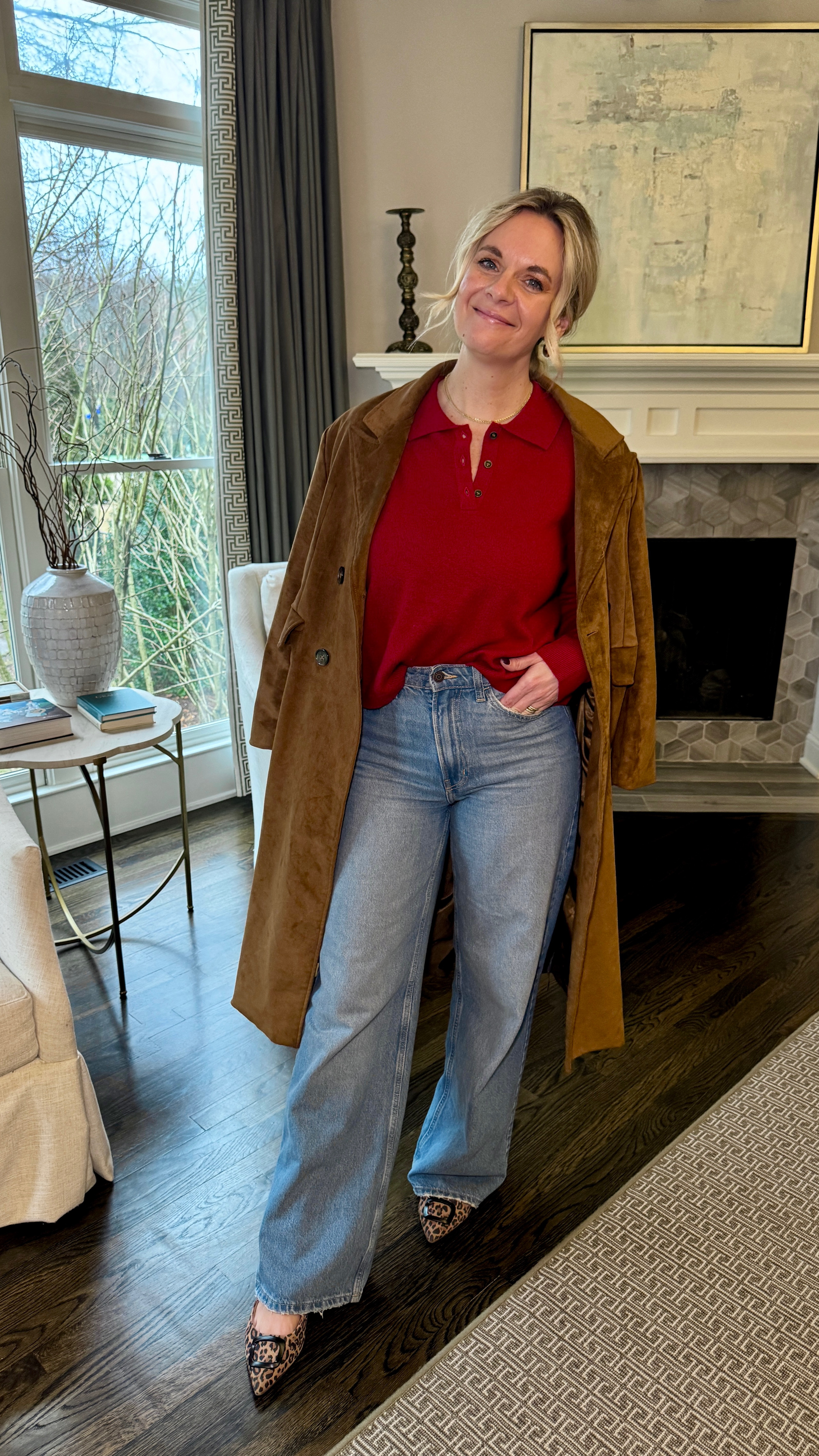 A faux suede trench coat is a super fun piece for cold weather!
#OOTD #StylingTips #PersonalStyling #effortlesstyle #WinterFashion #personalstylist #nashvillestylist #StyleOver40 #LTKVideo


#LTKWatchNow #LTKSeasonal #LTKOver40