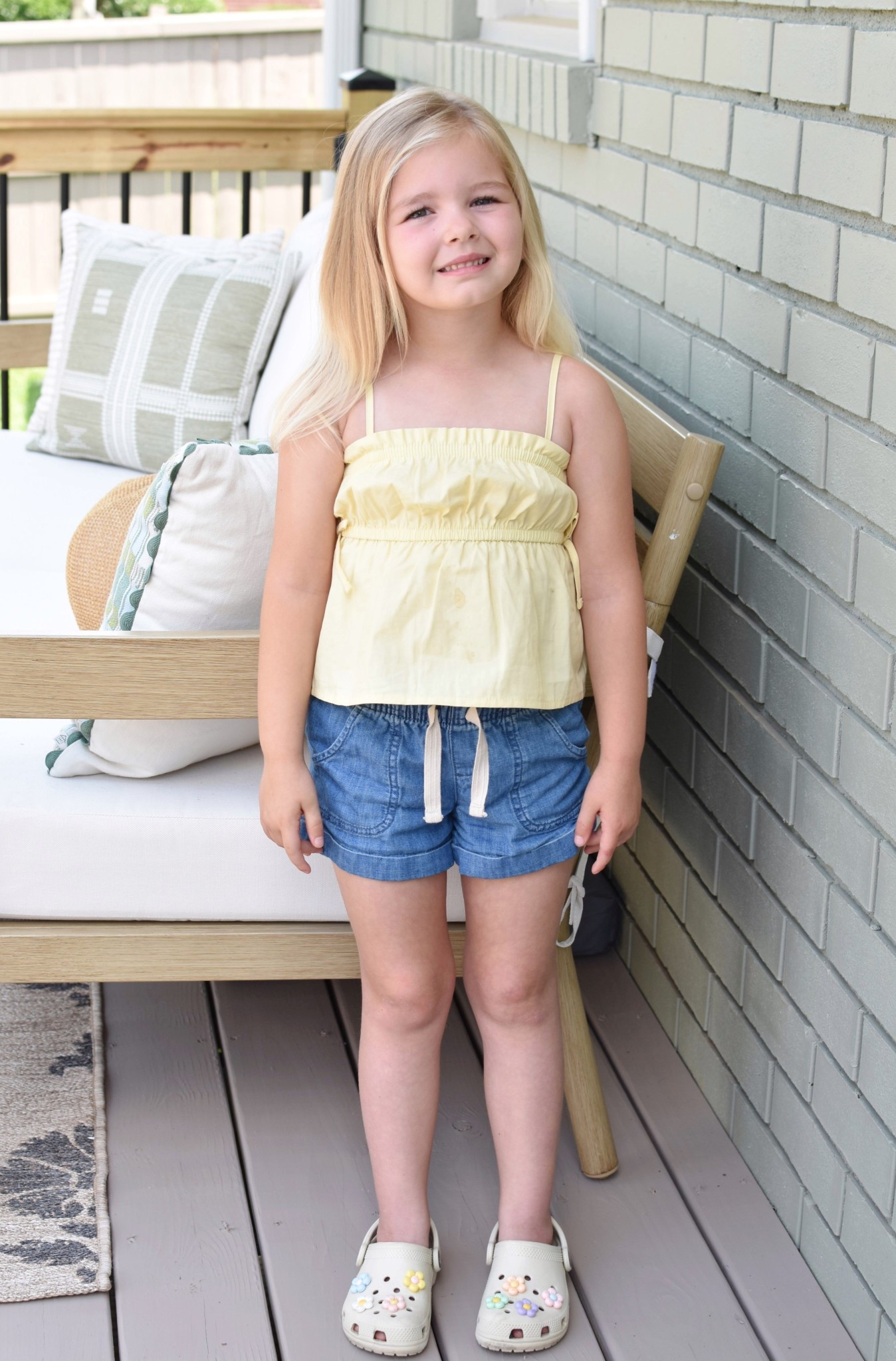 My daughter’s summer capsule wardrobe from Walmart is just so cute! All of the pieces are great quality and fit perfectly. She’s 4.5 and wearing size extra small (4/5). Size up for more longevity!

#LTKBaby #LTKKids #LTKSeasonal
