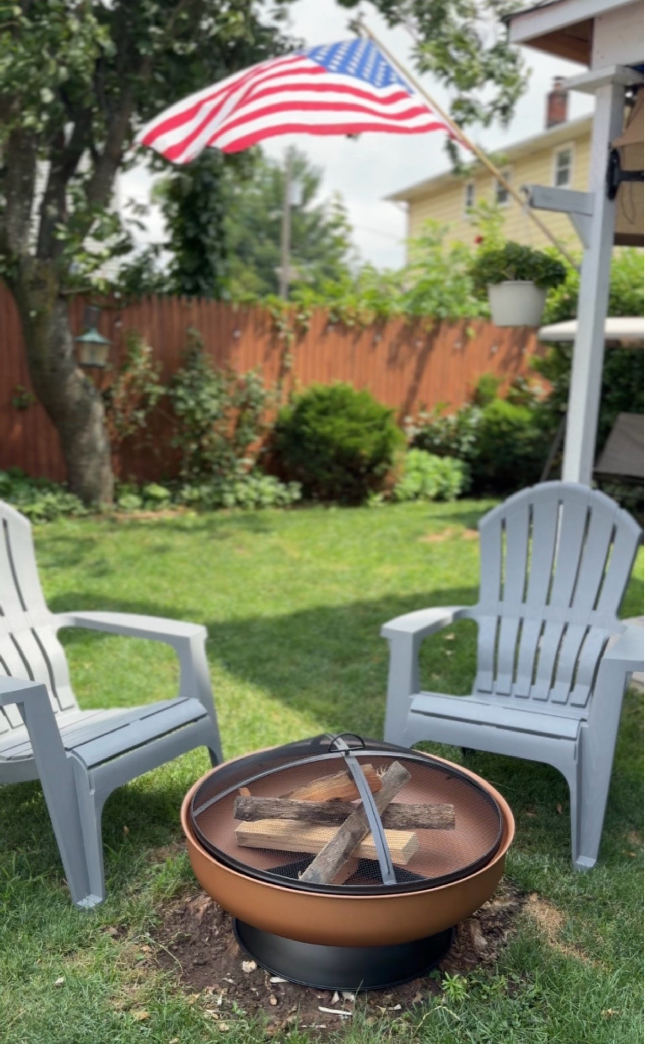 These Adirondack chairs are indestructible - I’ve had them for 2 years and they still look brand new. Now only $19 at @lowes 

Memorial Day weekend • patio furniture • patio decor

#LTKSaleAlert #LTKHome #LTKSeasonal