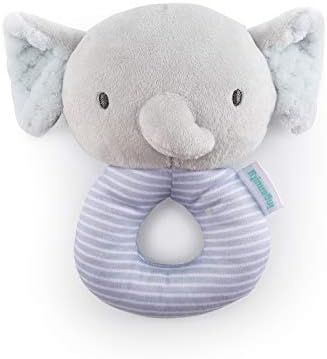 Ingenuity Premium Soft Plush Ring Rattle - Van The Elephant, Ages Newborn and up | Amazon (US)