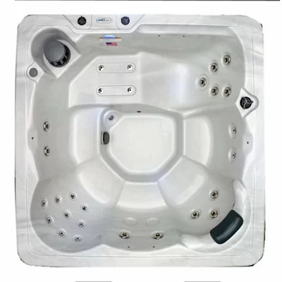 6-Person 29-Jet Plug and Play Hot Tub with Stainless Jets and Underwater LED Light | Wayfair North America