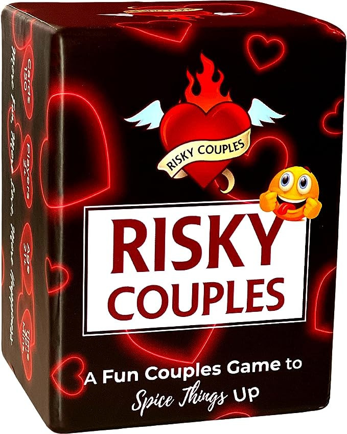 RISKY COUPLES - Super Fun Couples Game for Date Night: 150 Spicy Dares & Questions for Your Partn... | Amazon (US)