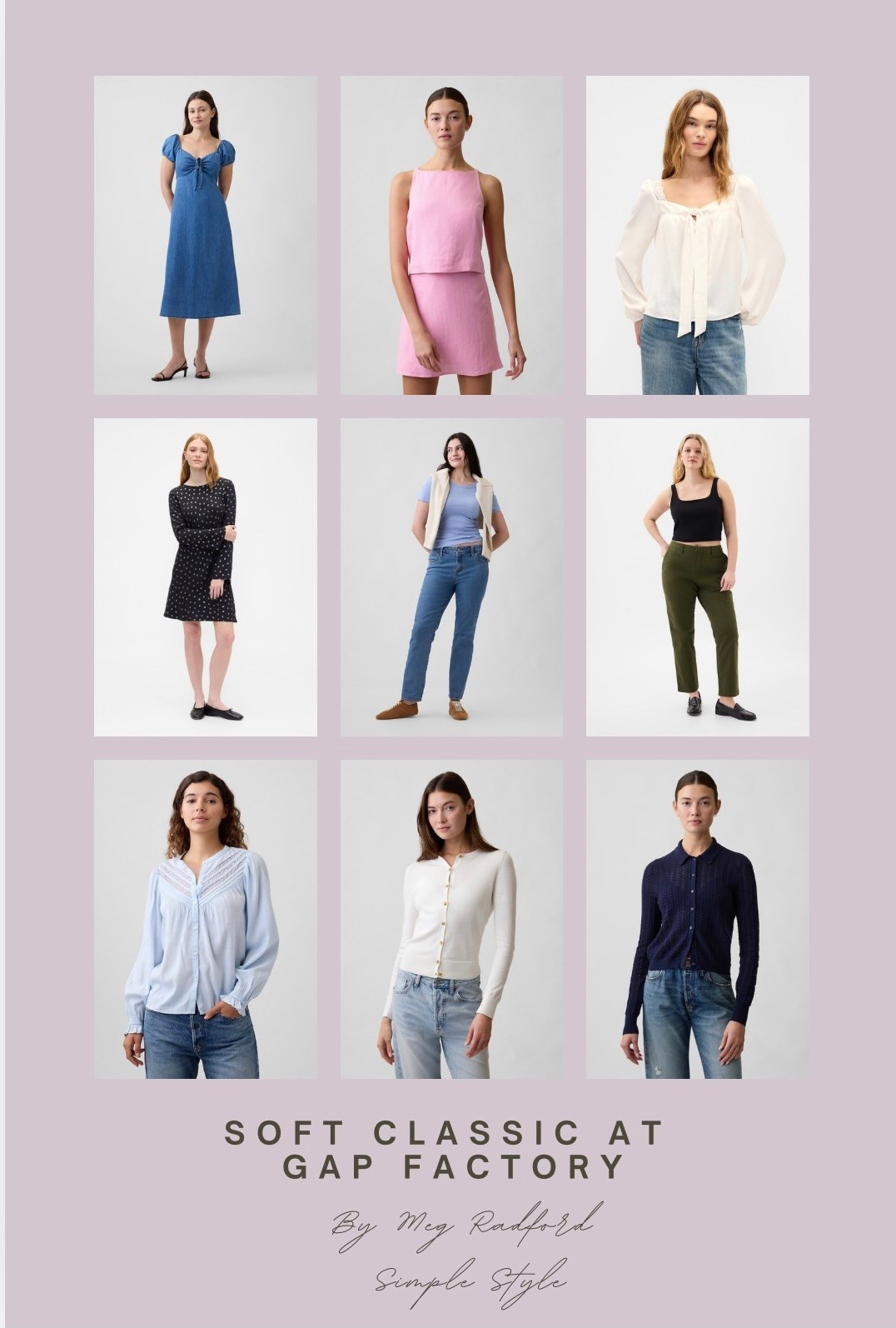 If you’re Soft Classic (or just love a more feminine, balanced style), these are such easy pieces to build outfits from 🤍

Simple, comfortable, and quietly polished — the kind of clothes you actually reach for.

I linked everything here!

•	#ltkstyle
	•	#softclassic
	•	#capsulewardrobe
	•	#feminineoutfits
	•	#everydaystyle
	•	#gapstyle
	•	#classicstyle
	•	#effortlessstyle
#kibbesoftclassic
