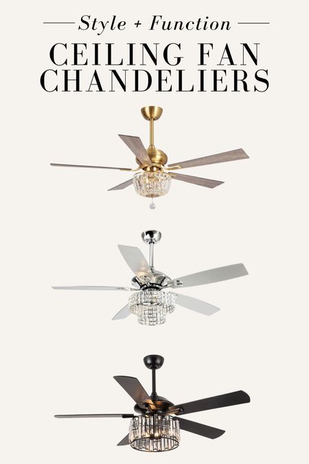 Ceiling fan chandeliers, ceiling fans, pretty ceiling fan, lighting, chandelier 

#LTKHome