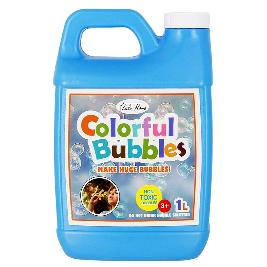 Lulu Home Concentrated Bubble Solution, 1 L/ 33.8 OZ Refill for Bubble Machines, Giant Wands, and... | Amazon (US)