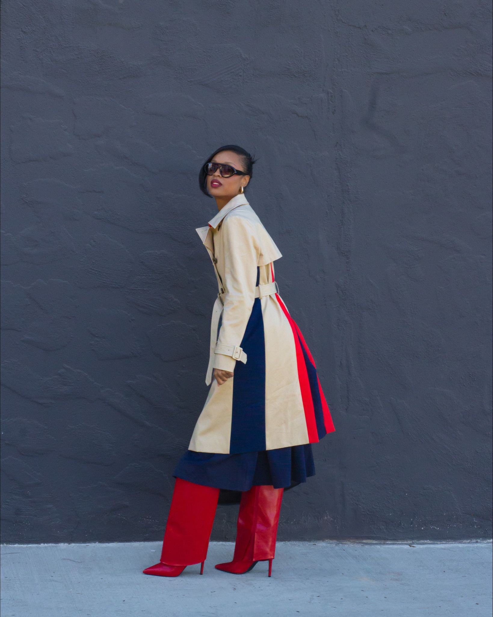 My trench coat is from boden. I could not link it but if you follow my Instagram I have the link in my bio ❤️