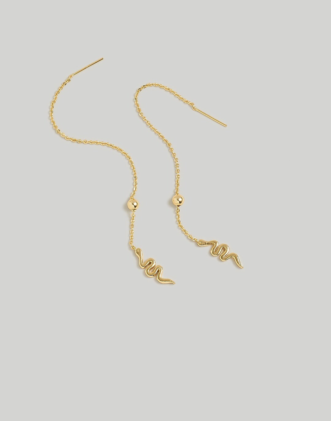 Snake Threader Earrings | Madewell