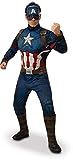 Rubie's Men's Marvel: Avengers 4 Deluxe Captain America Costume & Mask Adult Costume | Amazon (US)
