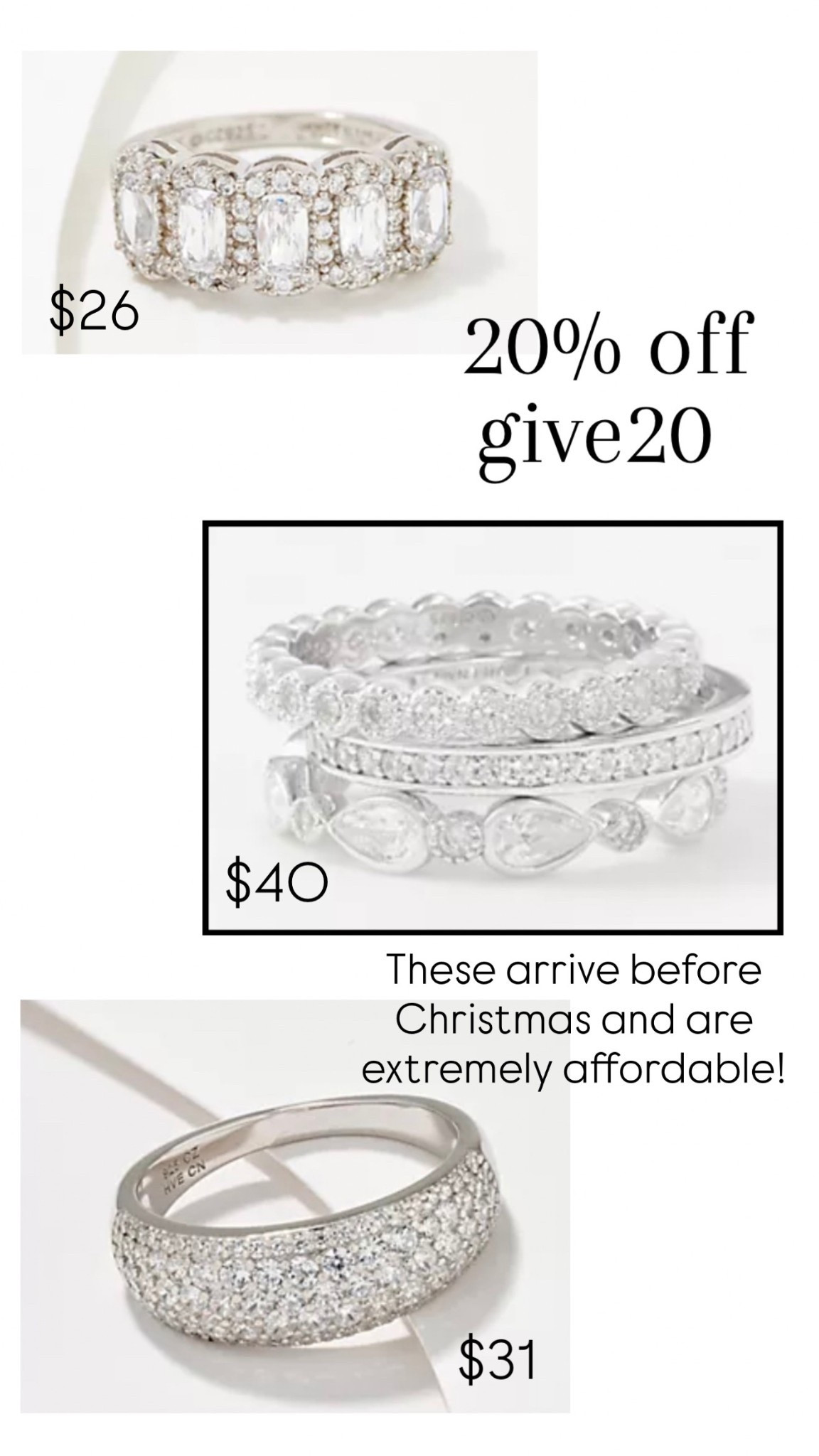 20% off code give20 up to $50 off 

#LTKSaleAlert