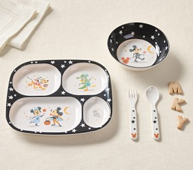 Disney Mickey Mouse and Friends Halloween Nursery Feeding Set | Pottery Barn Kids