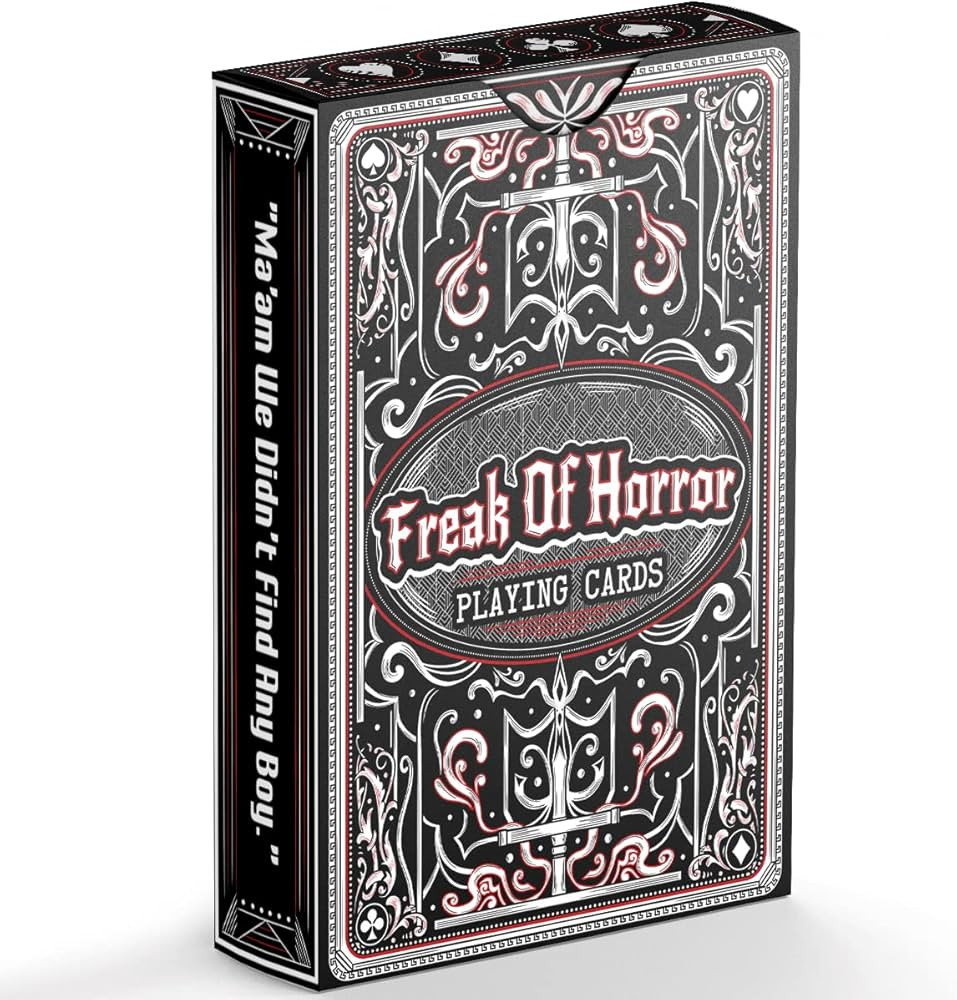 Playing Cards Movie Serial Killers Premium Board Games for Adults Friends Pool Beach Camping Acce... | Amazon (US)