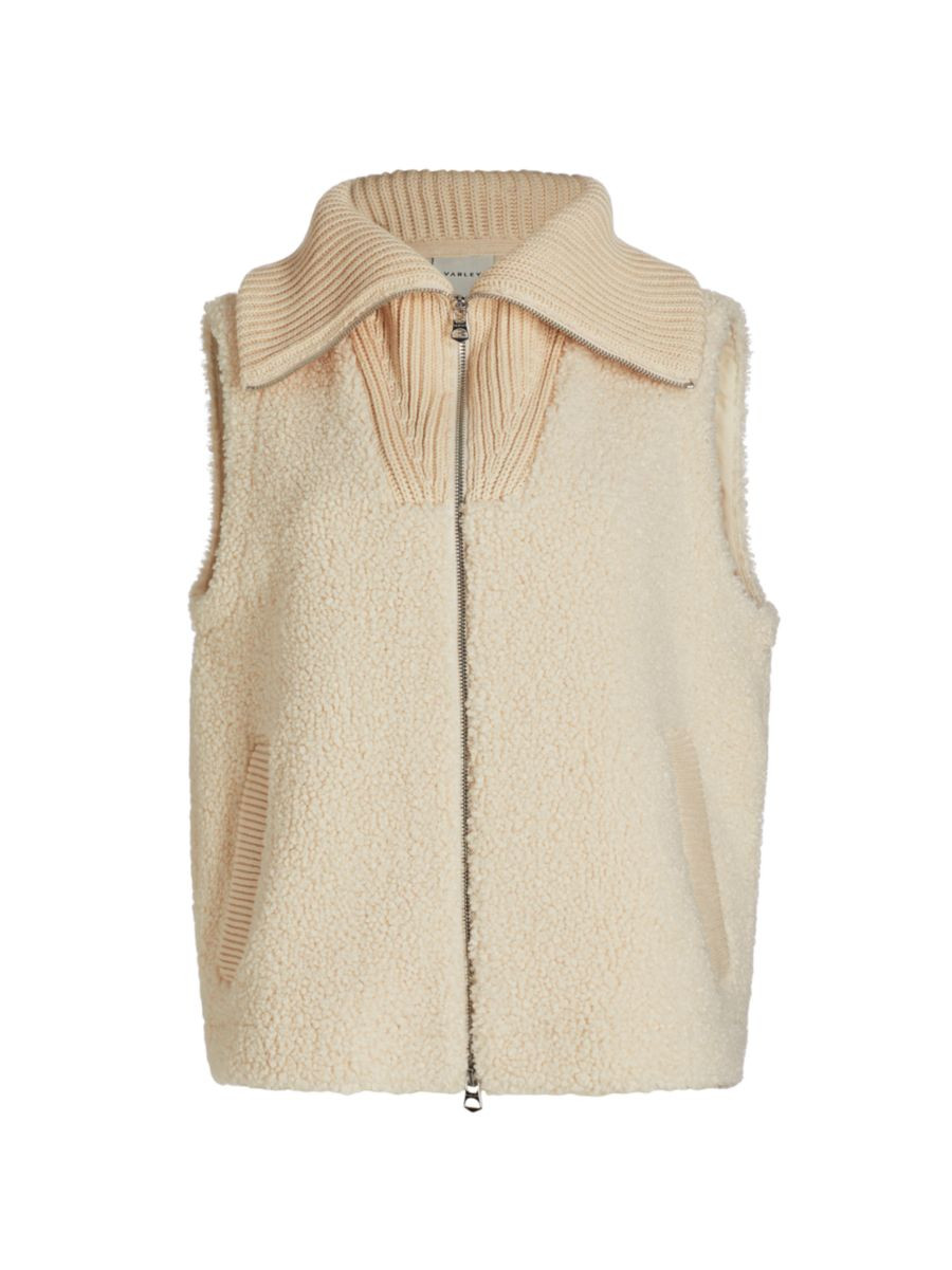 Aspen Gilet Teddy Vest | Saks Fifth Avenue