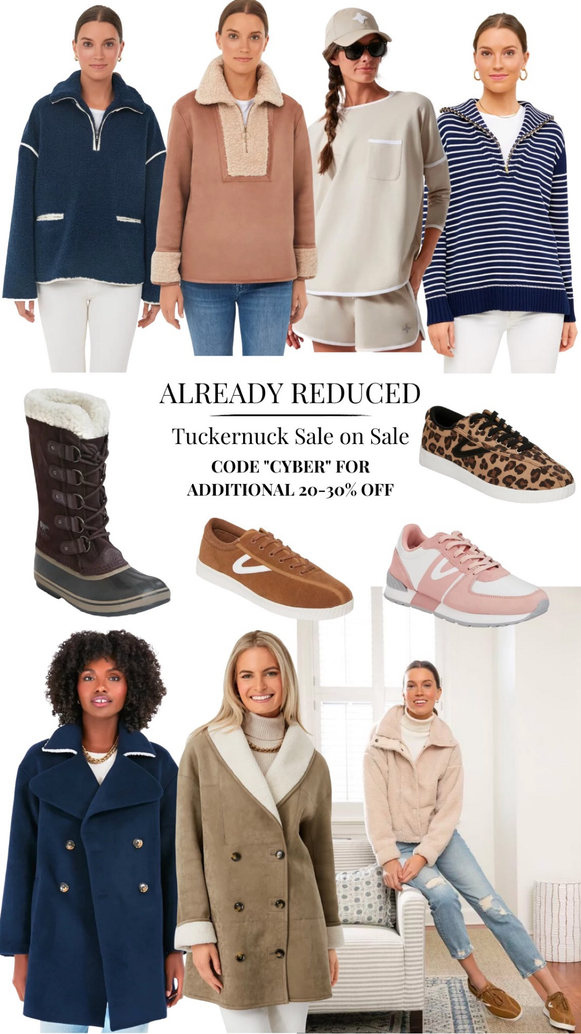 Use code “CYBER” to get the insane prices!! (An additional 20-30 percent off) 

#LTKsalealert #LTKCyberweek #LTKHoliday