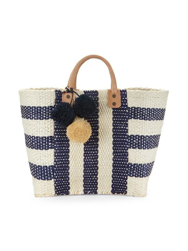 Collins Striped Straw Tote | Saks Fifth Avenue OFF 5TH