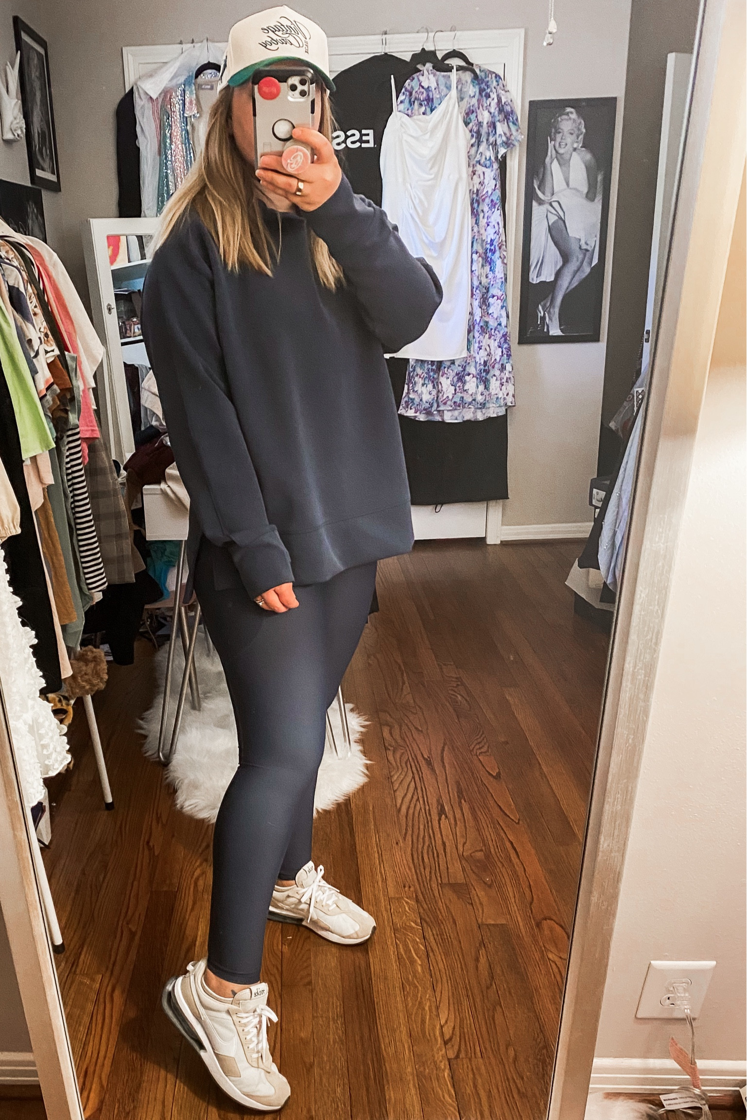 Lounge, loungewear, travel outfit, leggings, Athleisure, comfy, 
winter outfit, walking, breakfast 

#LTKMidsize #LTKTravel #LTKFindsUnder50