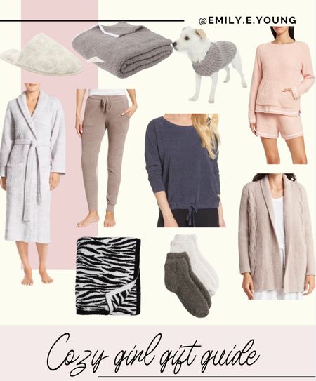 Gift guide for her, cozy gifts, barefoot dreams, throw blanket, slippers, robe, pajamas 

#LTKCyberweek #LTKGiftGuide #LTKHoliday