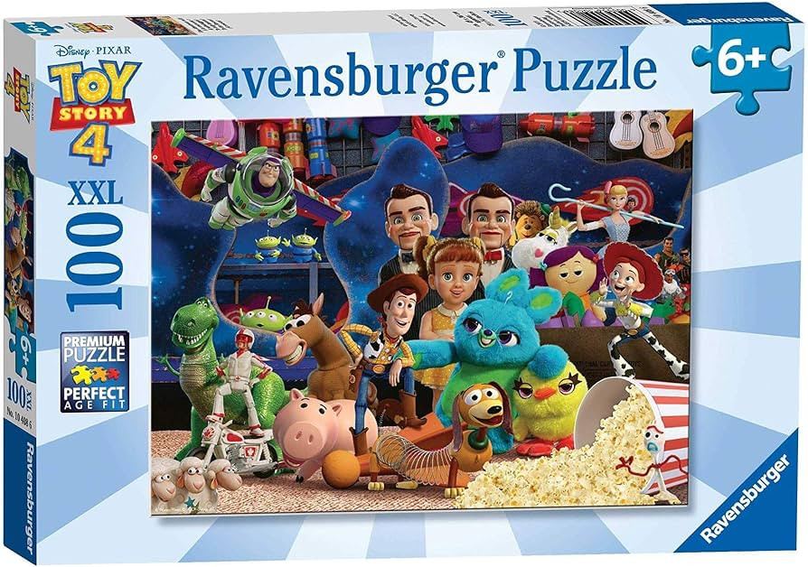 Ravensburger Disney Pixar Toy Story 4-100 Piece Kid's Jigsaw Puzzle | Unique Shapes | Glare-Free ... | Amazon (US)