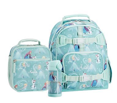 Mackenzie Aqua Disney Frozen Backpacks | Pottery Barn Kids