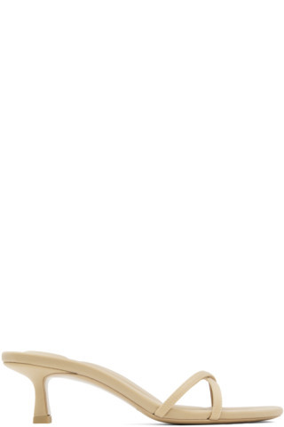 Brown Dahlia 50 Heeled Sandal | SSENSE