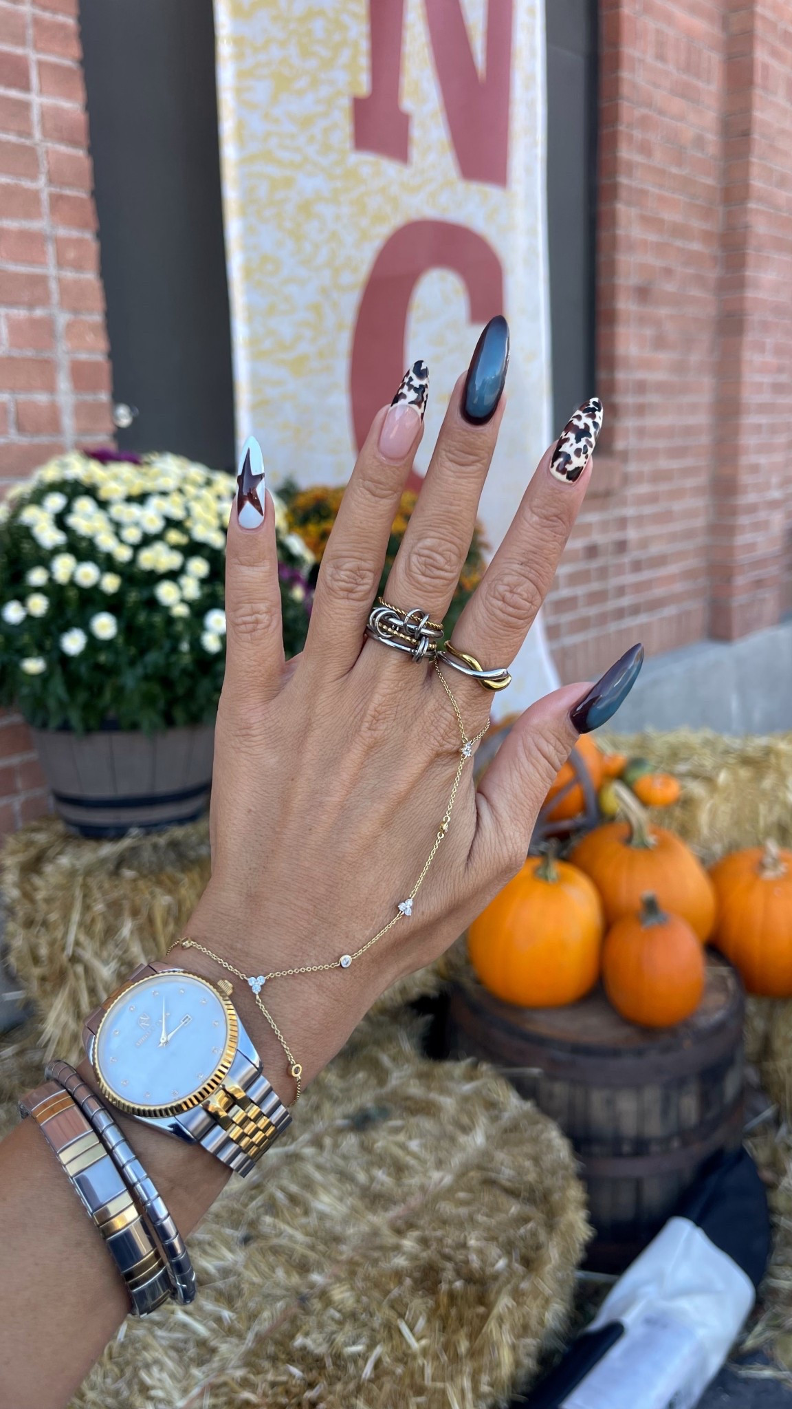 Abbott Lyon Watch 
Electric Picks Hand Chain - Code: WildOne20
Alco Jewelry Rings 

#LTKStyleTip