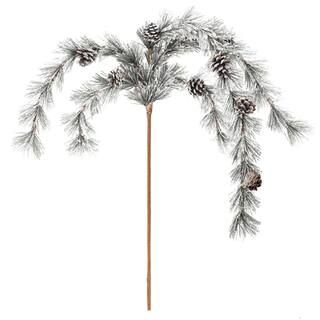 Flocked Pine Stem with Pinecones by Ashland® | Michaels | Michaels Stores