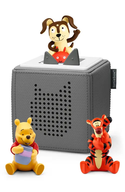tonies Grey Toniebox Playtime Puppy Starter Set & Disney® 2-Pack Tonie Audio Character Bundle in Multicolor at Nordstrom | Nordstrom