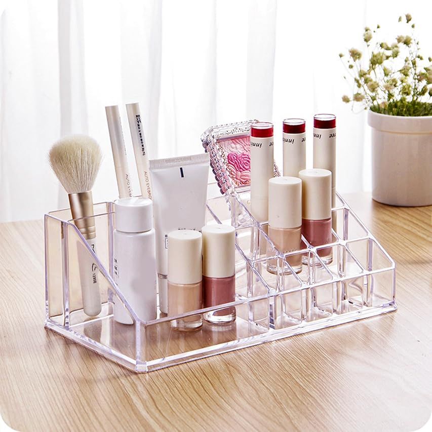 COMVTUPY Makeup Organizer Fashion Design Gifts for Your Loved One or Yourself. Clear Acrylic Cosmeti | Amazon (US)