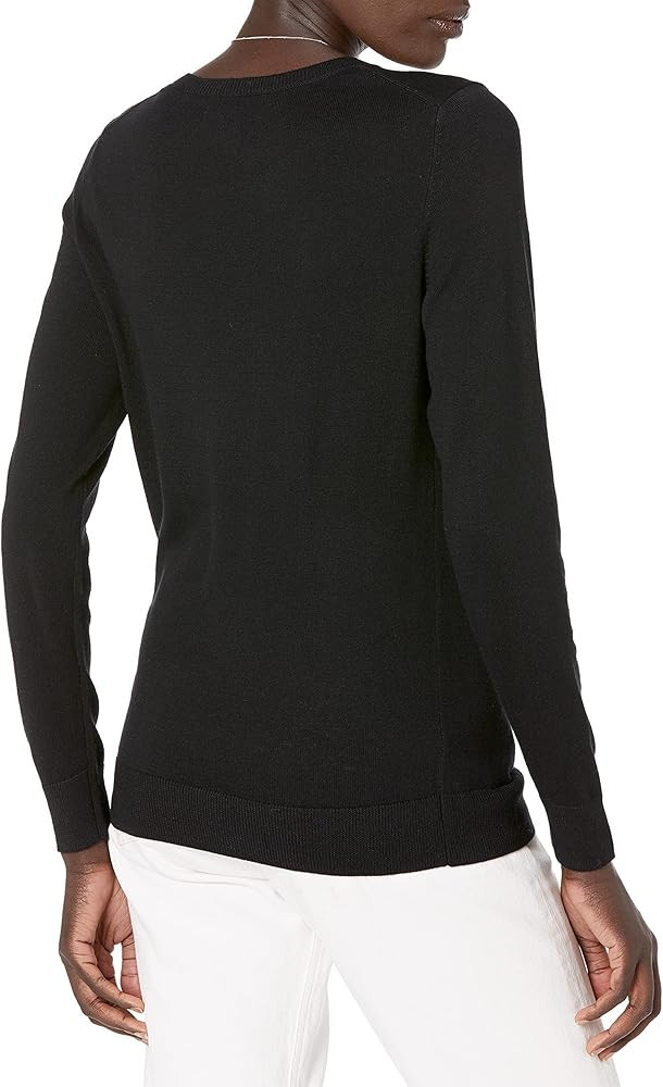 Amazon Essentials Women's Long-Sleeve Lightweight Crewneck Sweater (Available in Plus Size) | Amazon (US)